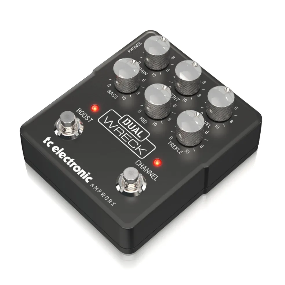 TC Electronic Dual Wreck Dual Channel Guitar Preamp Pedal