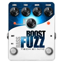 TECH 21 Boost Bass Fuzz Pedal