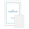 The A4 Manuscript Pad - 12 Stave 50 page