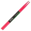 Total Percussion 5A Drumsticks - Wood Tip - Fluoro Pink