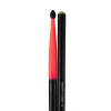 Total Percussion 5A Drumsticks - Nylon Tip - Fluoro Pink & Black