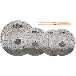 Total Percussion 13PR/14/18 SRC45 Sound Reduction Cymbal Set