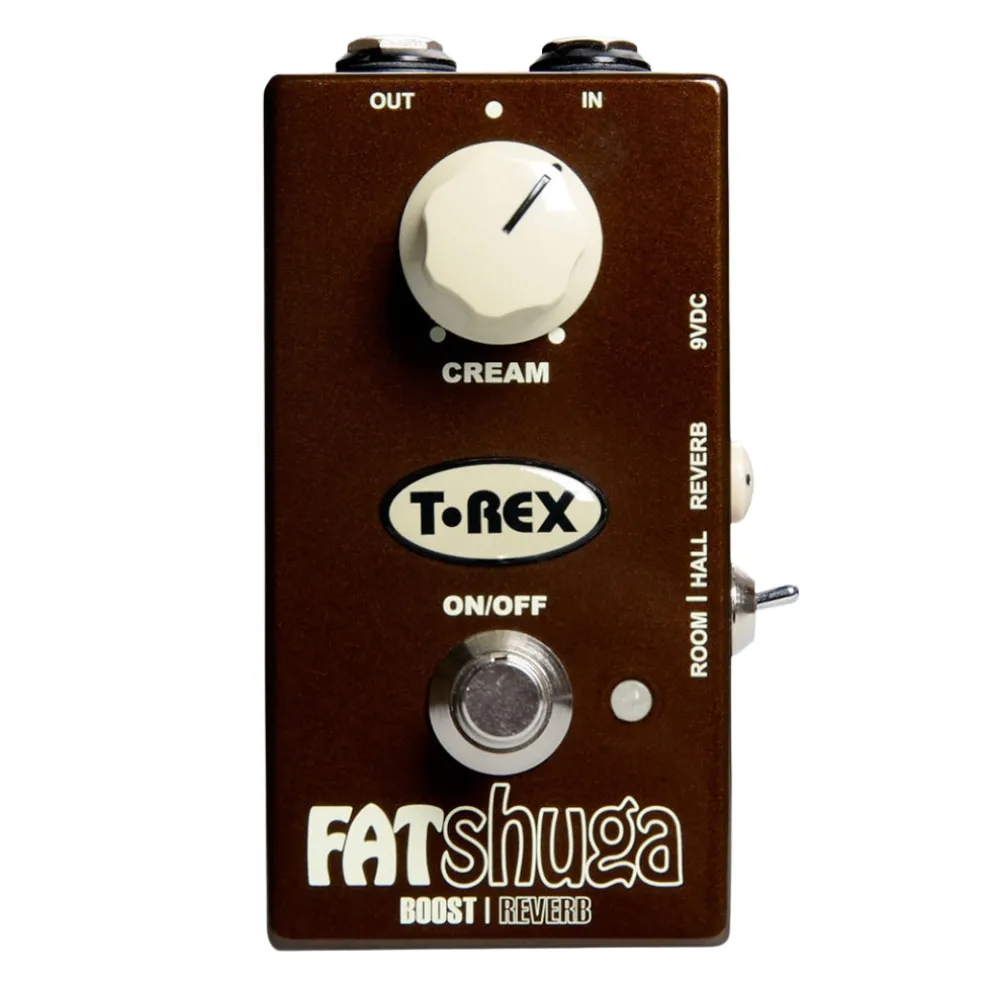 T-Rex Fat Shuga Boost and Reverb Pedal