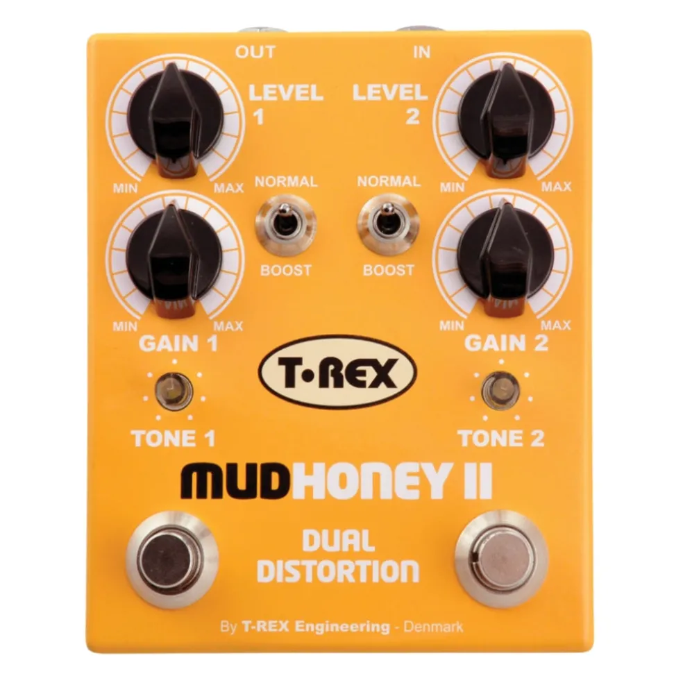 T-Rex Mudhoney II Dual Distortion/Fuzz Pedal