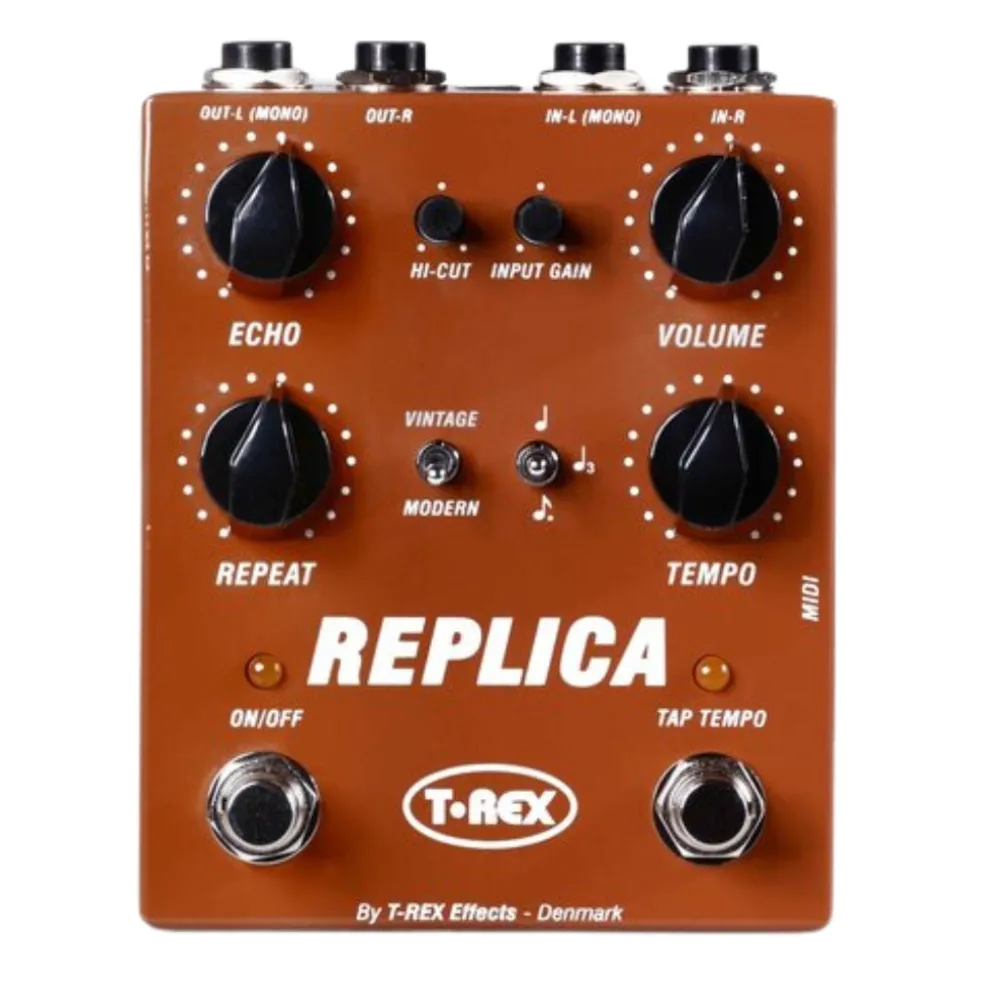T-Rex Replica True Stereo Delay Pedal