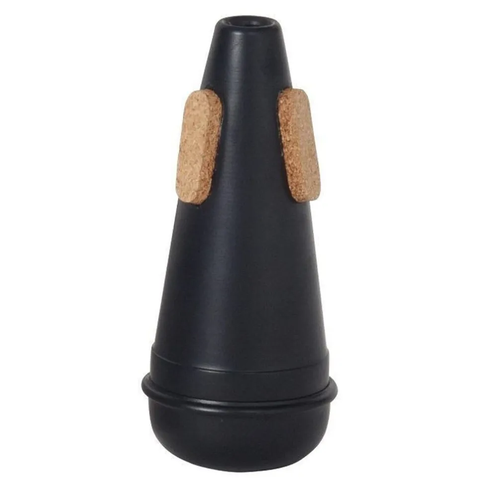 Trumpet Mute Straight Aluminium Black