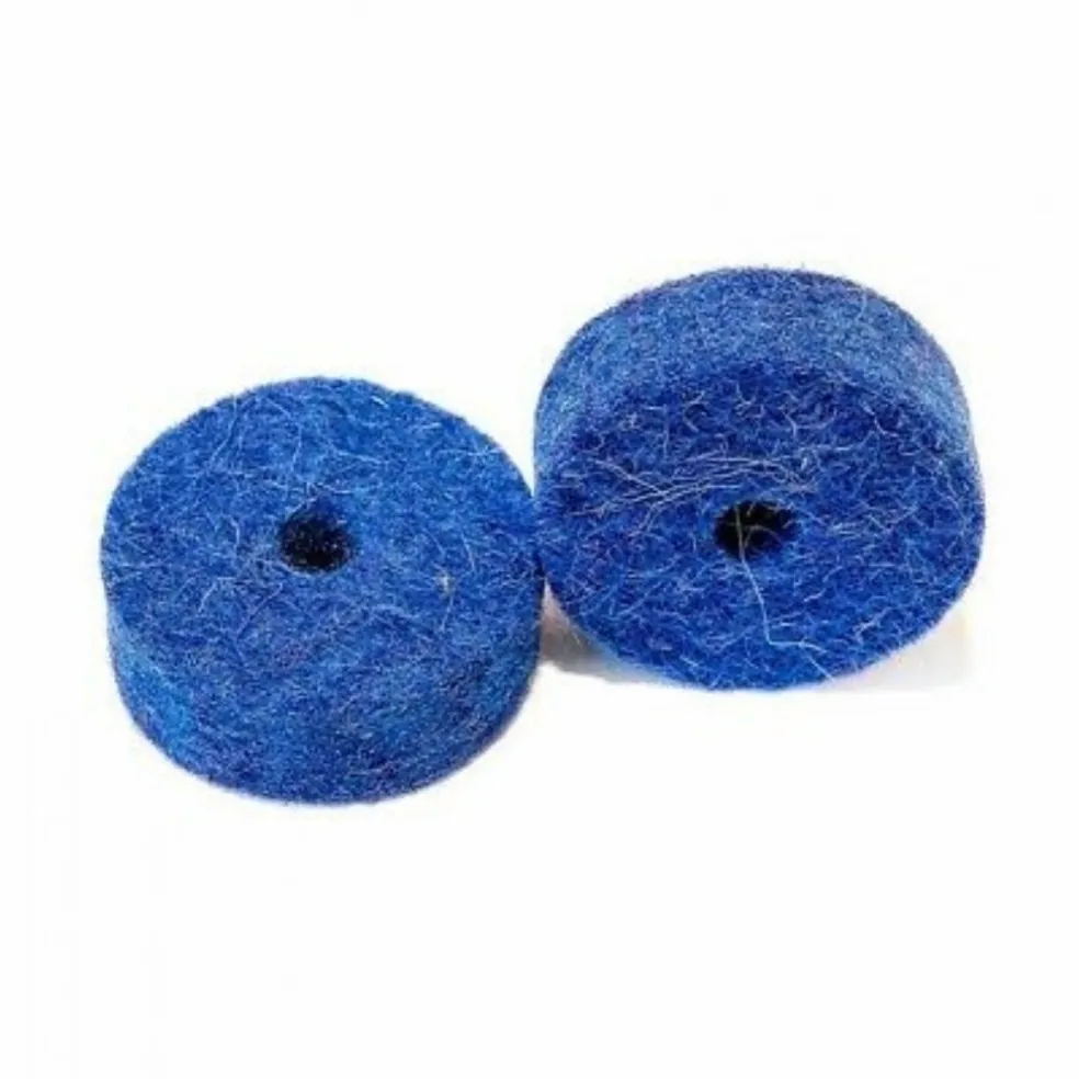 Tuner Fish Cymbal Felts - 10 Pack (Blue)