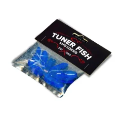 Tuner Fish Lug Locks Blue 8 Pack