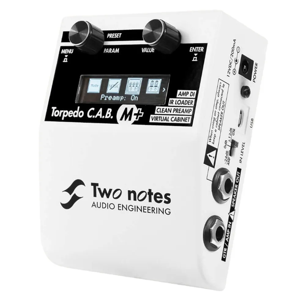 Two Notes - Torpedo C.A.B. M+ Speaker Simulator Pedal