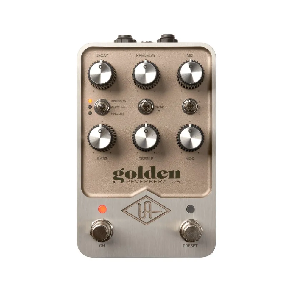 Universal Audio UAFX Golden Reverberator Effects Pedal