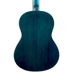 Valencia - 200 Series 1/2 Size Classical Guitar - Transparent Blue