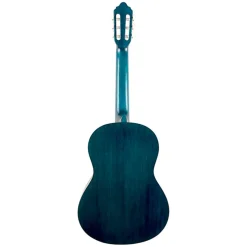Valencia - 200 Series 1/2 Size Classical Guitar - Transparent Blue