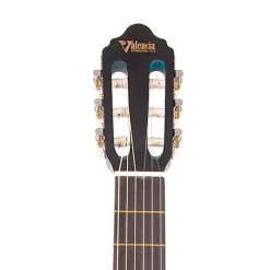 Valencia - 200 Series 1/2 Size Classical Guitar - Transparent Blue