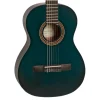 Valencia VC203 - 3/4 Classical Guitar - Satin Transparent Blue