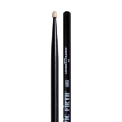 Vic Firth American Classic Wood Tip 5A in Black Finish