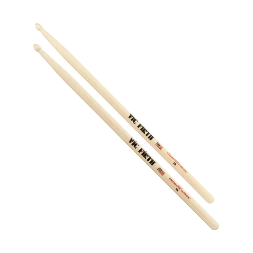 Vic Firth American Classic Drumsticks - 1A - Wood Tip