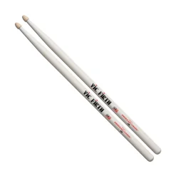 Vic Firth American Classic Drumsticks - 5B - White Finish