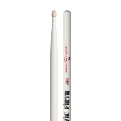 Vic Firth American Classic Wood Tip 5A in White Finish