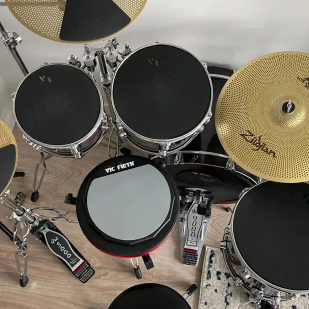 Vic Firth PP4 Fusion Pre Pack Mutes - 10", 12", 14"(2), 22", Hi-Hat & Cymbals (2)