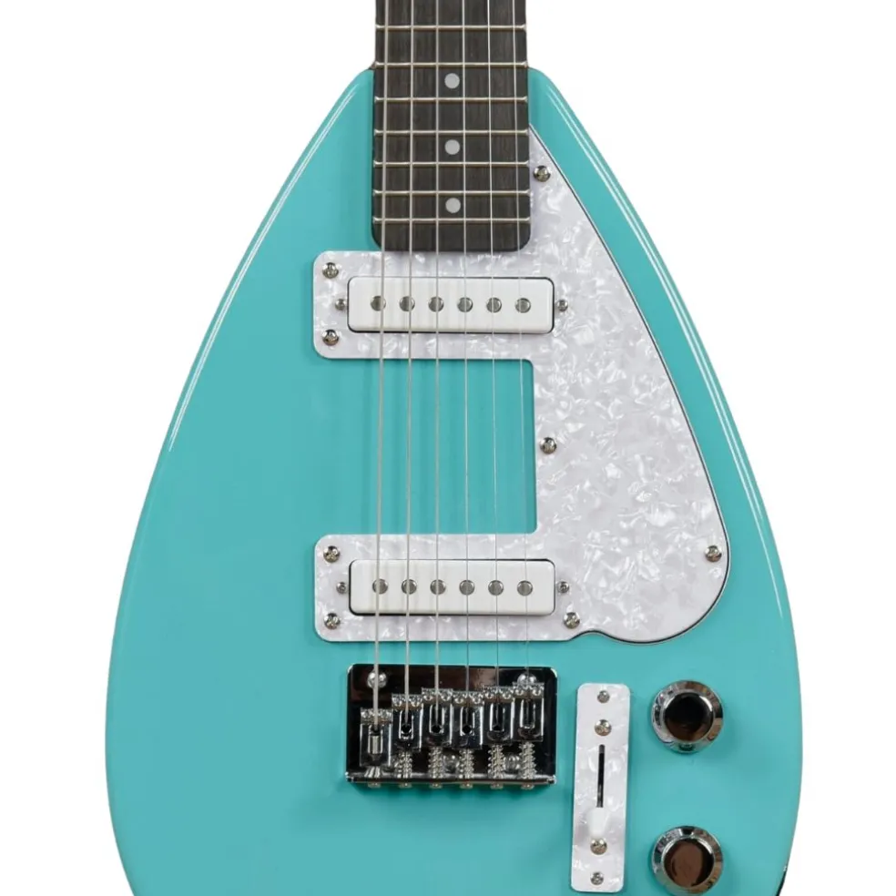 Vox MK3-MINI-AG Teardrop Guitar - Aqua Green