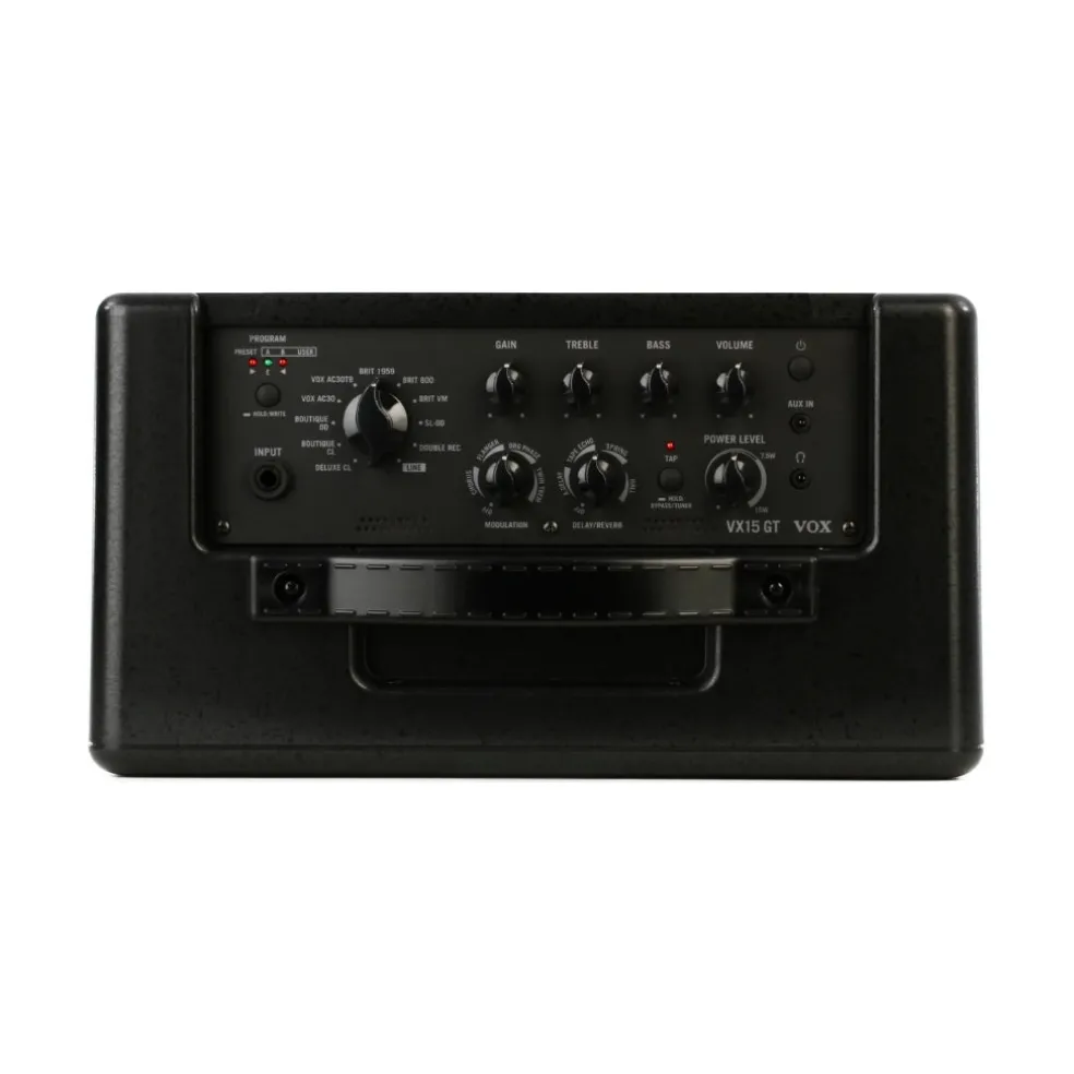 Vox VX15 GT 1x6.5-inch 15-Watt Digital Modeling Combo Amplifier