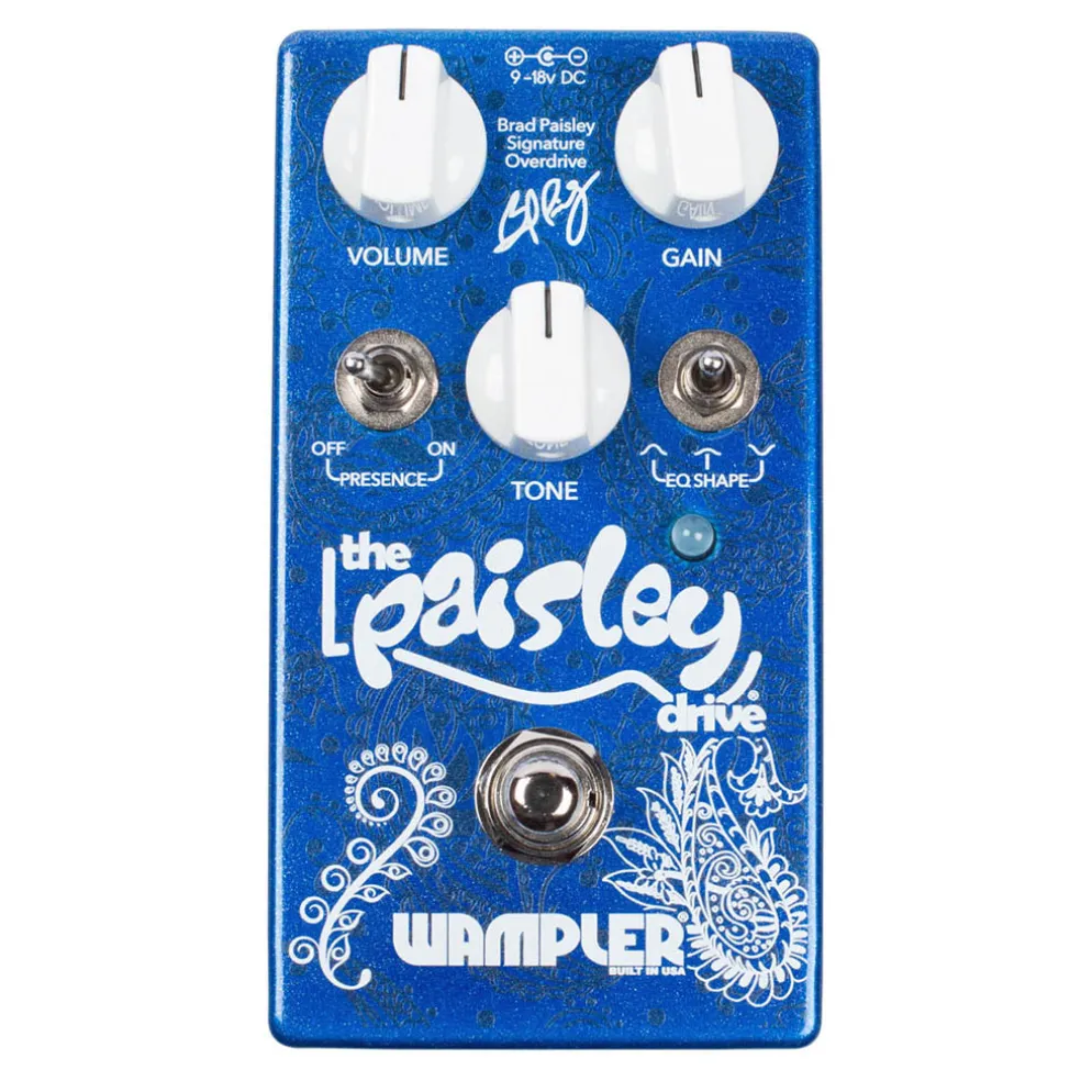 Wampler Signature Brad Paisley Overdrive Pedal