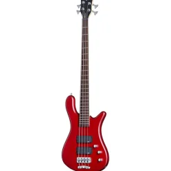 Warwick Rock Bass Streamer Standard 4 String - Burgundy Red Transparent Satin