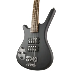 Warwick RockBass Corvette $$ 4 String - Nirvana Black Transparent Satin - Left Hand