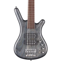 Warwick TeamBuilt Pro Series Corvette $$ 5-String - Nirvana Black Transparent Satin
