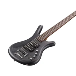 Warwick TeamBuilt Pro Series Corvette $$ 5-String - Nirvana Black Transparent Satin
