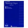 Wide Staff Manuscript 32PG Blue 9 Stave Interleaved