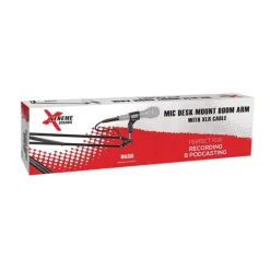 Xtreme - Desk Mount Mic. Boom Arm w/XLR Cable