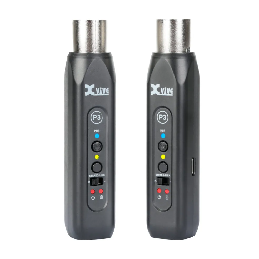 Xvive - P3D Dual Bluetooth XLR Audio Receiver