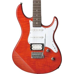 Yamaha - Pacifica 212 - Flamed Maple Veneer - Caramel Brown