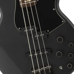 Yamaha BB734ATMBL 4-String Bass - Trans Matte Black