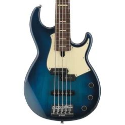 Yamaha BBP35MBL 5-String Pro Series Broad Bass w/ Case - Midnight Blue