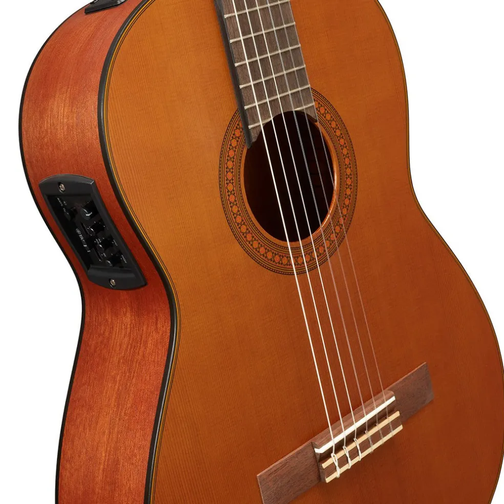 Yamaha CGX122MC Acoustic Electric Classic Guitar - Cedar Top