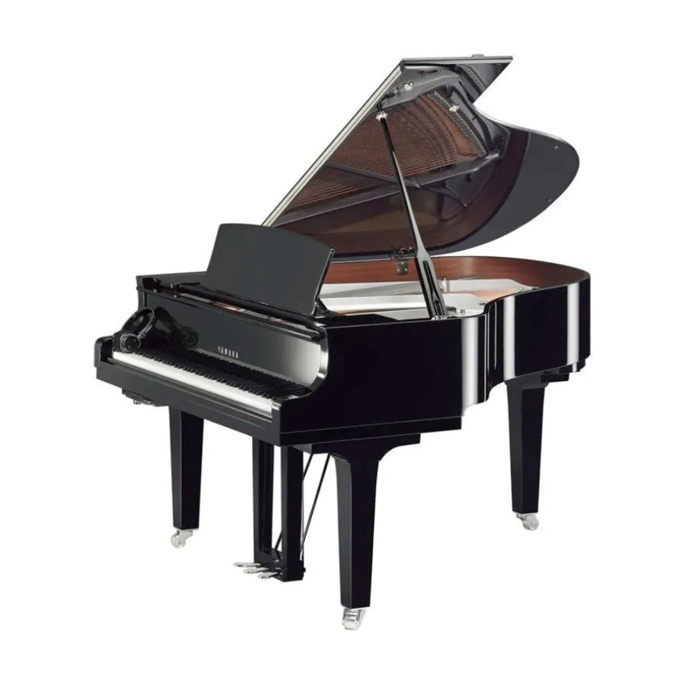 Yamaha C2XPEC 173cm Professional Grand Piano in Polished Ebony with Chrome Fittings