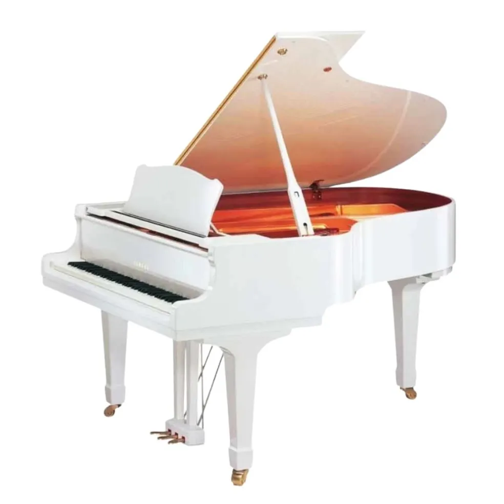 Yamaha GC2MPWH Baby Grand Piano - Polished White