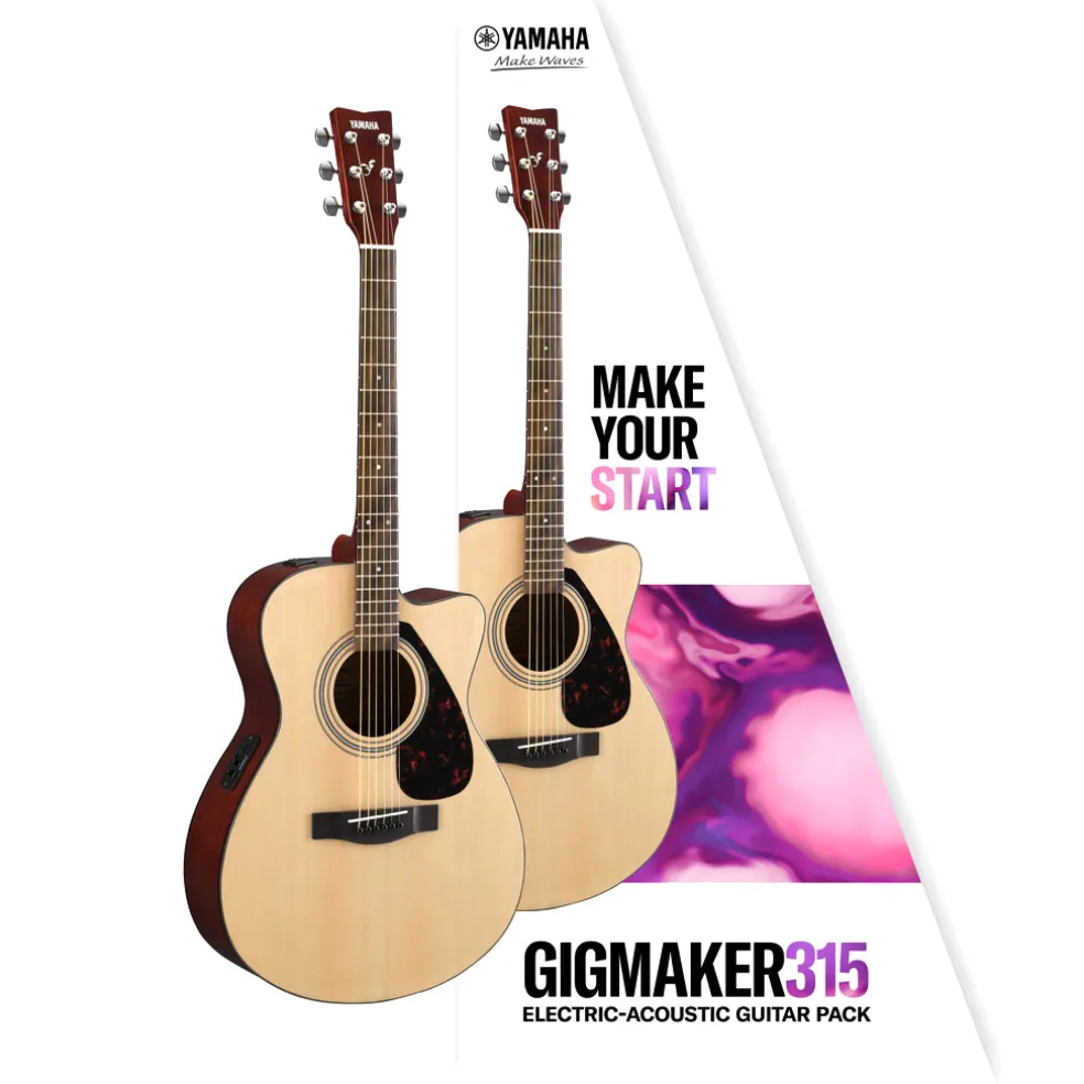 Yamaha Gigmaker 315 Acoustic Guitar Pack