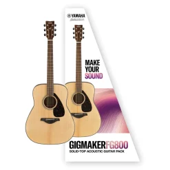 Yamaha Gigmaker FG800MNT Acoustic Guitar Pack