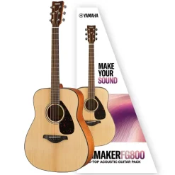 Yamaha Gigmaker FG800NT Acoustic Guitar Pack