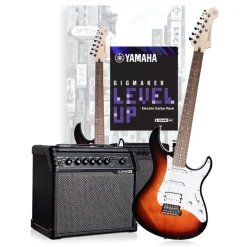 Yamaha GIGMAKER LEVEL UP - Old Violin Sunburst Electric Guitar Pack