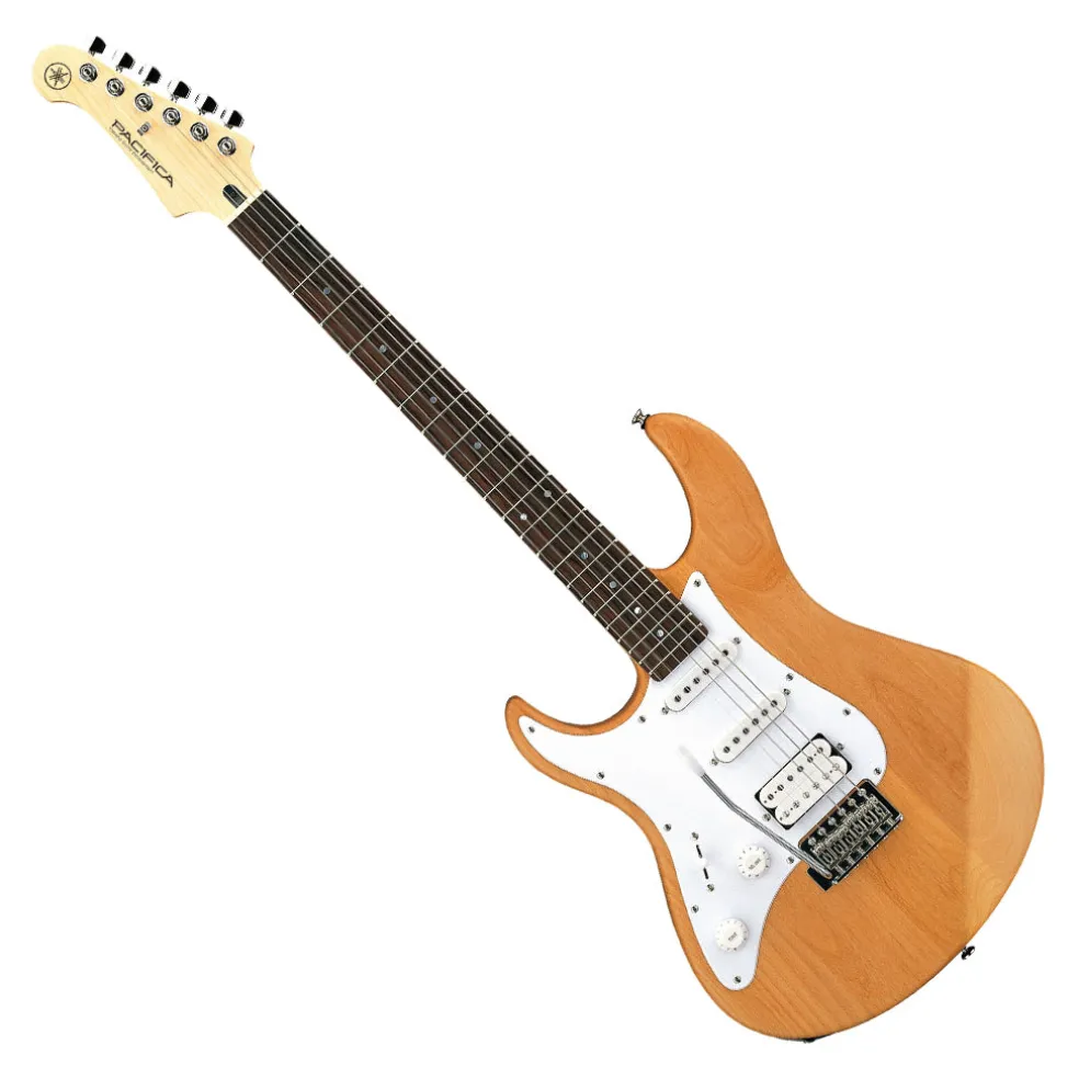 Yamaha GIGMAKER LEVEL UP - Yellow Natural Satin Left Handed Electric Guitar Pack