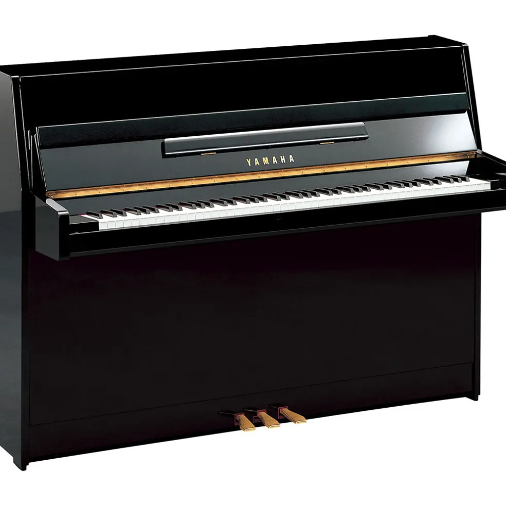 Yamaha JU109PE Upright Piano - Polished Ebony