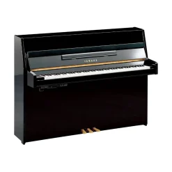 Yamaha JU109TC3PE 109cm Upright Piano with TC3 TransAcoustic System in Polished Ebony