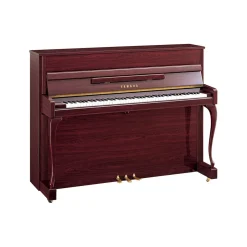 Yamaha JX113CP Upright Piano - Polished Mahogany