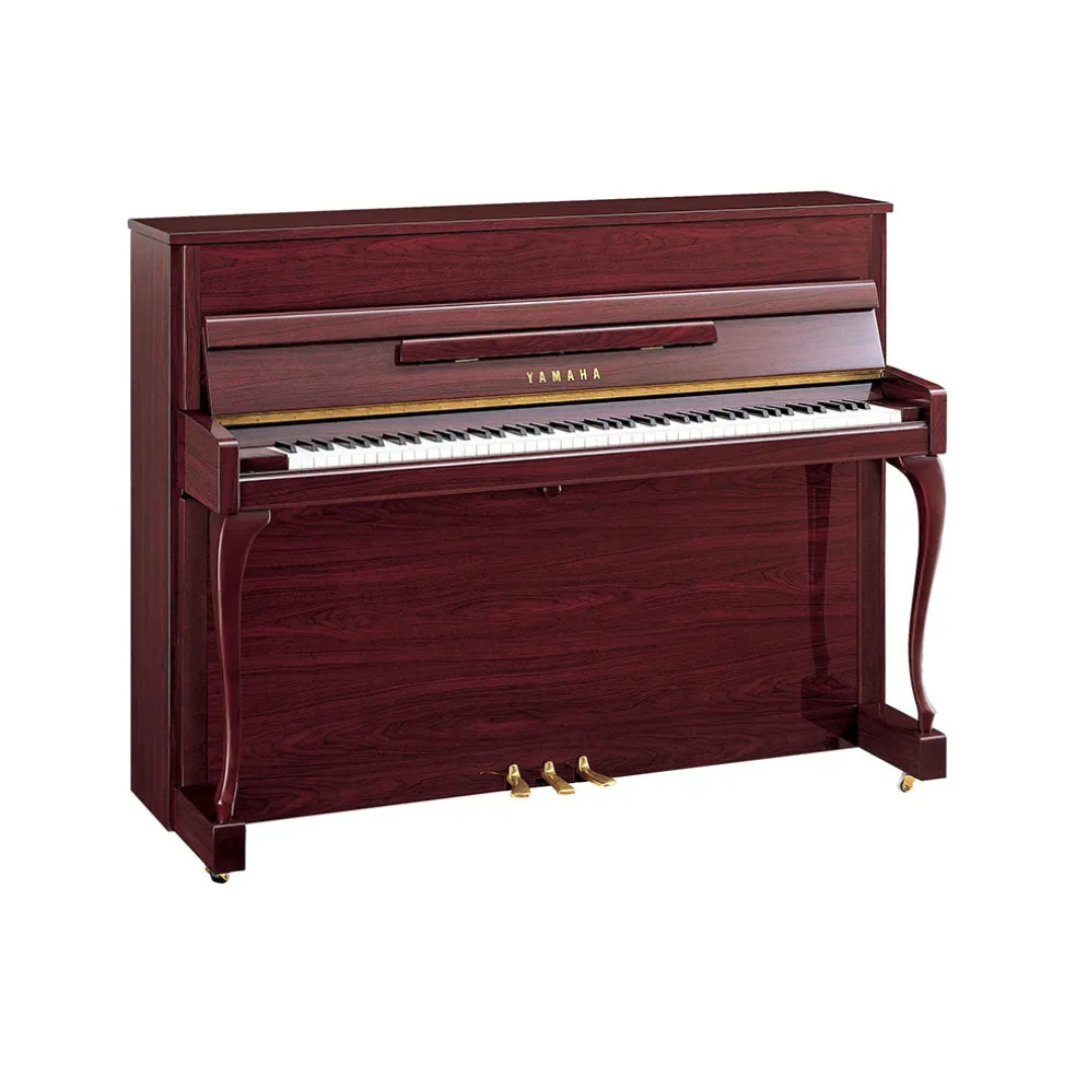 Yamaha JX113CP Upright Piano - Polished Mahogany