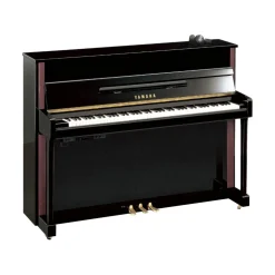 Yamaha JX113TSC3PE 113cm Upright Piano with SC3 Silent System in Polished Ebony