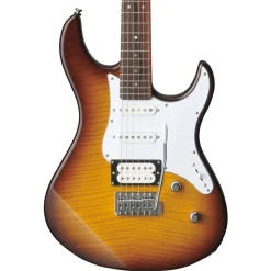 Yamaha Pacifica 212VFM Electric Guitar - Flamed Maple Tobacco Brown Sunburst